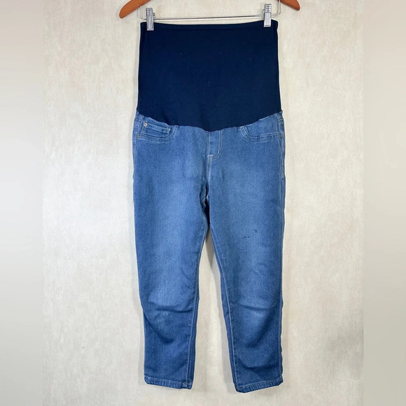 Celebrity Pink Maternity Jeggings Blue Size L - Picture 1 of 11